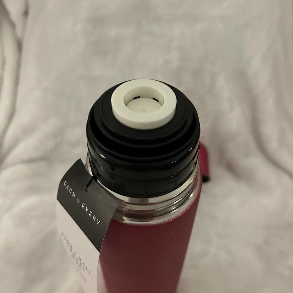 BLING HOT PINK FUCHSIA GLITTER 32 OZ STAINLESS STEEL INSULATED TRAVEL THERMOS - Picture 7 of 12
